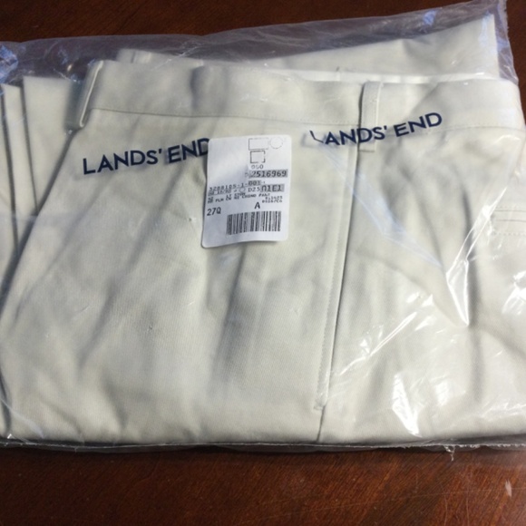 LANDS’ END Mens Chino Quality Chino Pants..new In packaging - Picture 3 of 15